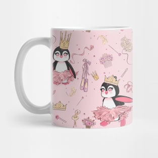 Penguin Ballerina Queen Mug